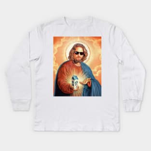 Saint the dude Kids Long Sleeve T-Shirt